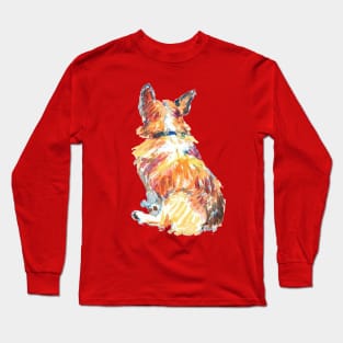 My Corgi Back Long Sleeve T-Shirt